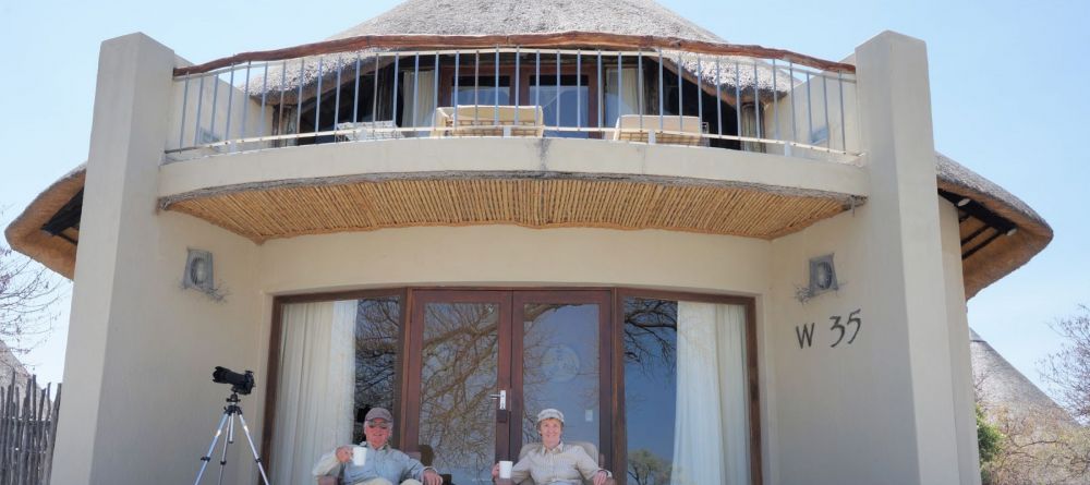 The chalets at Okaukuejo Rest Camp, Etosha National Park, Namibia - Image 9