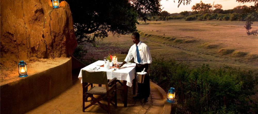 Fine outdoor dining at Kapani Lodge, South Luangwa National Park, Zambia - Image 4