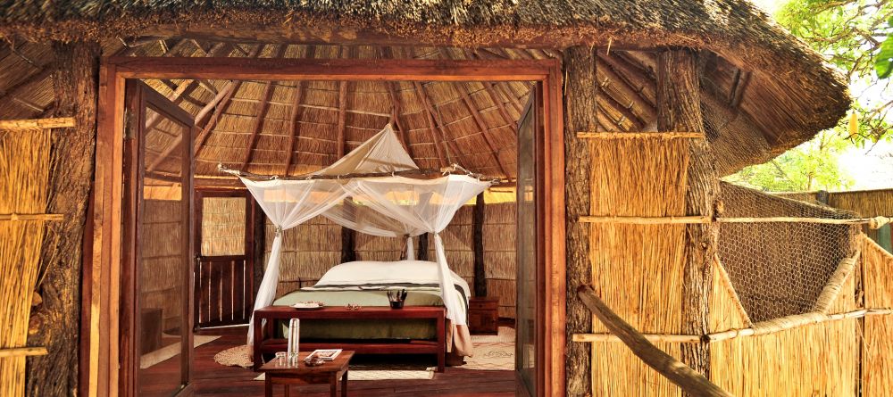 Bedroom at Nsolo Bush Camp, South Luangwa National Park, Zambia - Image 9