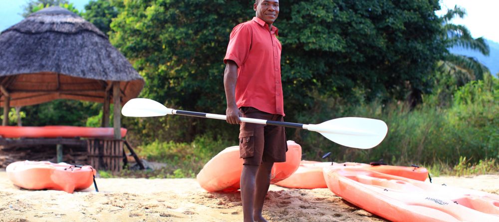 Kayaks to explore in at Kungwe Beach Lodge, Mahale Mountains National Park, Tanzania - Image 10