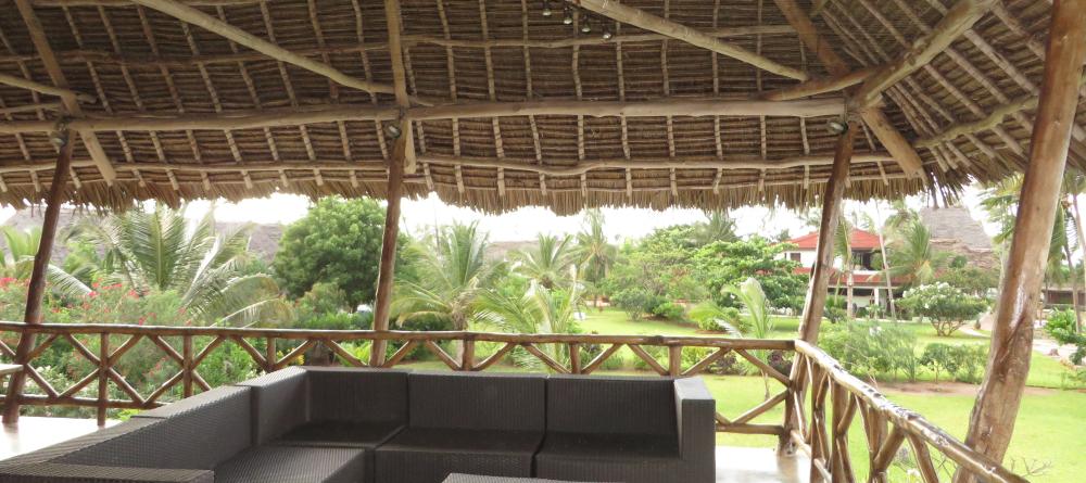An open and airy veranda overlooks the pool and ocean at Villa Turquoise, Zanzibar, Tanzania (Mango staff photo) - Image 9