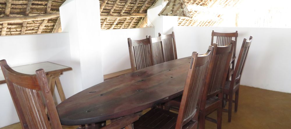 A dining area at Dar House, Zanzibar, Tanzania (Mango staff photo) - Image 4