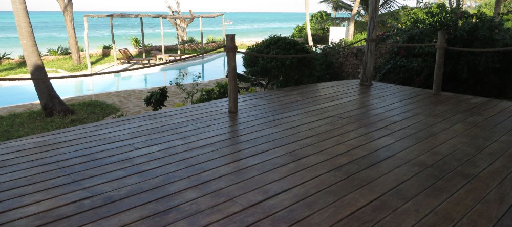 The deck for lounging and outdoor dining at Dar House, Zanzibar, Tanzania (Mango staff photo) - Image 6