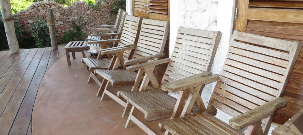 Lounging chairs to enjoy the view with at Dar House, Zanzibar, Tanzania (Mango staff photo) - Image 7