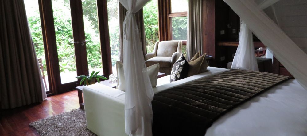 Elegant and comfortable bedrooms are designed to make guests feel at home at Lake Duluti Lodge, Arusha, Tanzania (Mango staff photo) - Image 2