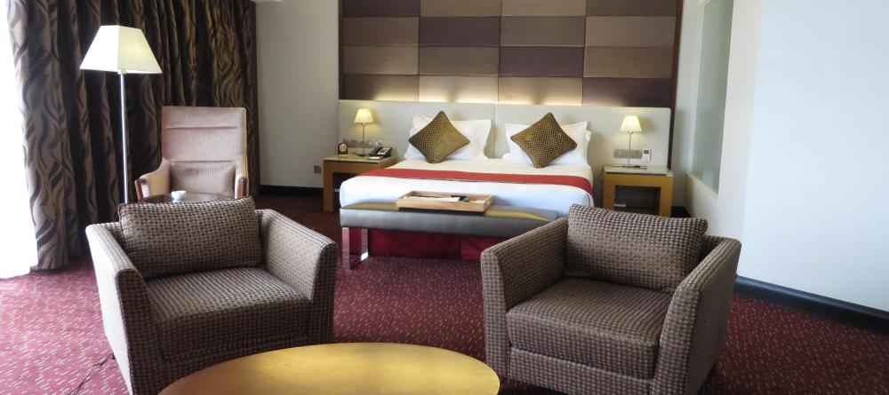 Comfortable seating areas in the guestrooms at The Boma Nairobi, Nairobi, Kenya (Mango staff photo) - Image 1