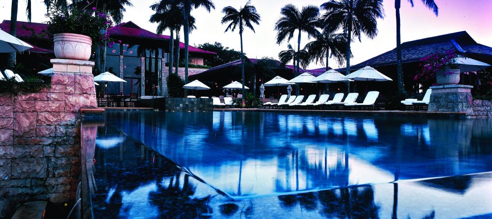 The pool lit up at night at Zimbali Lodge, KwaZulu-Natal, South Africa - Image 10
