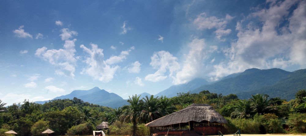 Mountains in the background at Kungwe Beach Lodge, Mahale Mountains National Park, Tanzania - Image 6