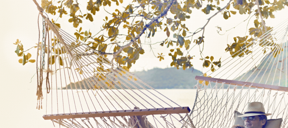 Romantic relaxation in a hammock at Raffles Praslin, Praslin, Seychelles - Image 6