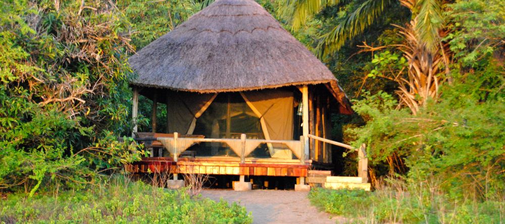 Cabin exterior at Kungwe Beach Lodge, Mahale Mountains National Park, Tanzania - Image 4