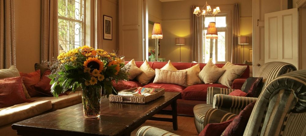 The elegant main lounge at Welgelegen Boutique Hotel, Cape Town, South Africa - Image 11