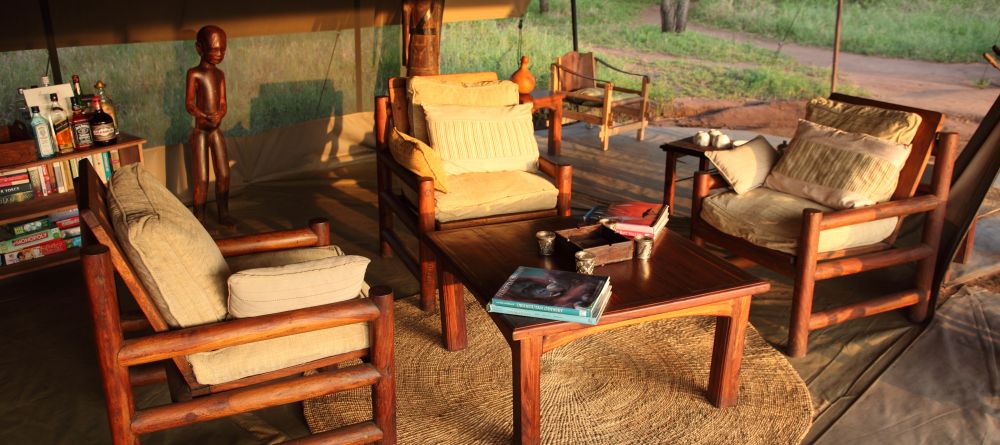 Lounge area at Dunia Camp, Serengeti National Park, Tanzania - Image 10