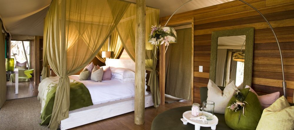 Bedroom at Xaranna Camp, Okavango Delta, Botswana (AndBeyond) - Image 1