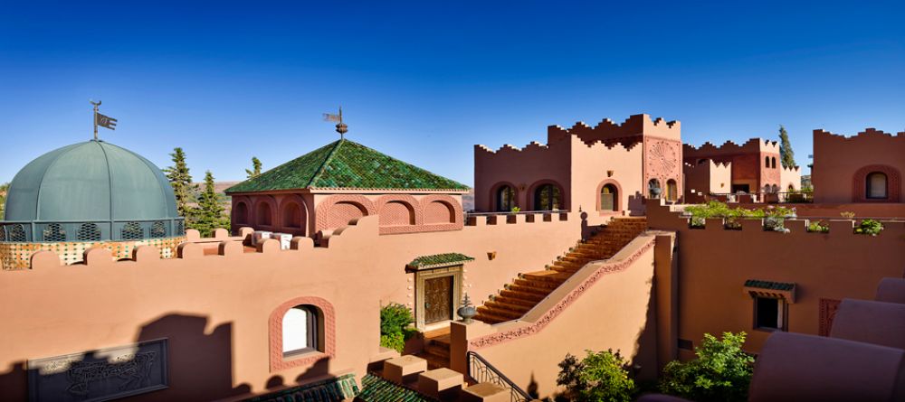 Architectural details of the buildings at Kasbah Tamadot, Atlas Mountains, Morocco - Image 7