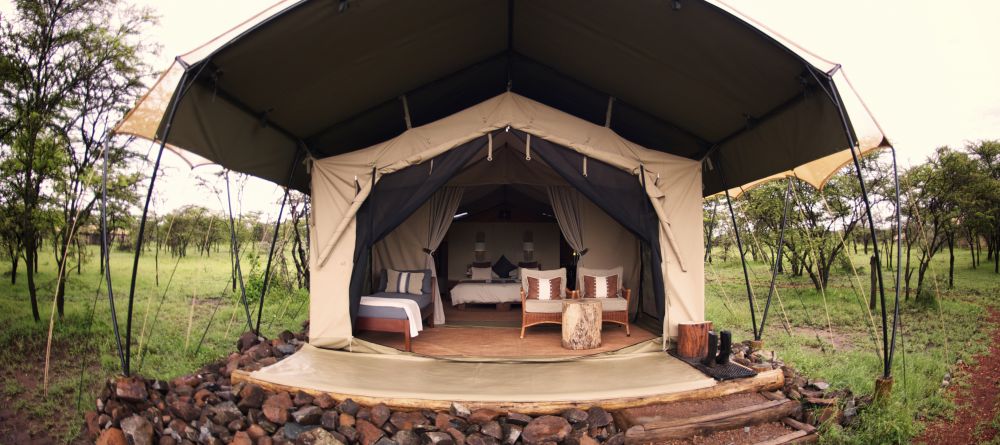 Tent exterior at Naboisho Camp, Masai Mara National Park, Kenya - Image 5