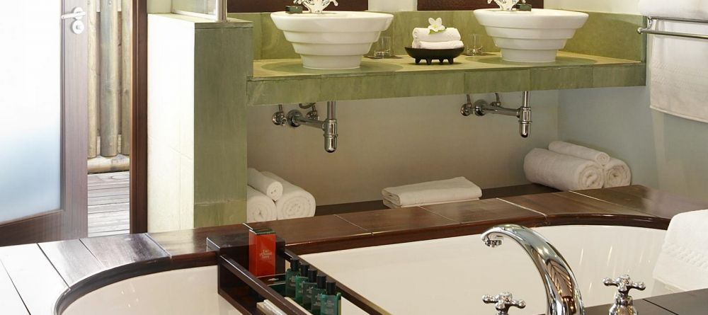 Bathroom at Le Meridien Fishermans Cove, Mahe, Seychelles - Image 15