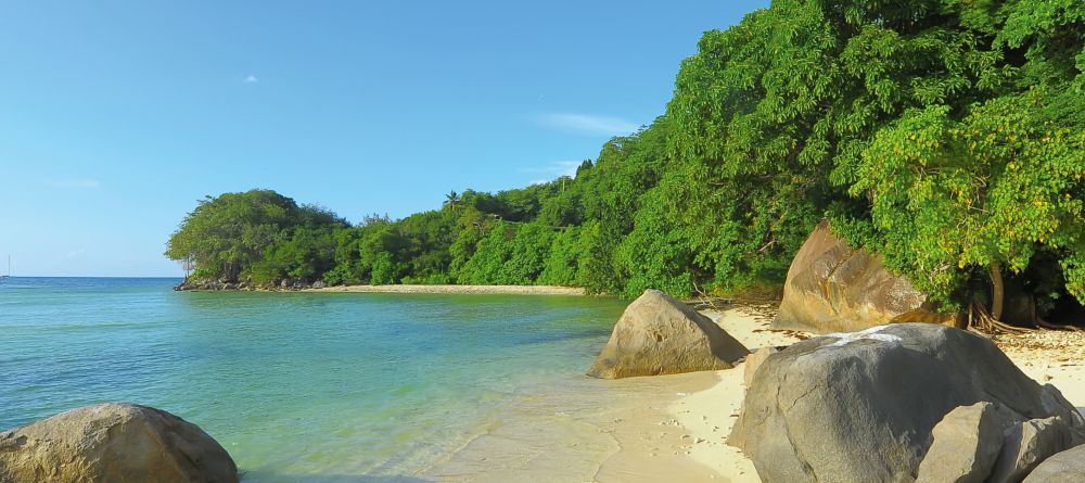 Beach- Sainte Anne Resort & Spa, Mahe, Seychelles - Image 8