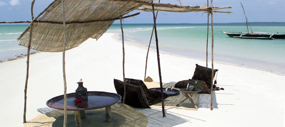 Beach dining at Funzi Keys, Funzi Island, Kenya - Image 2