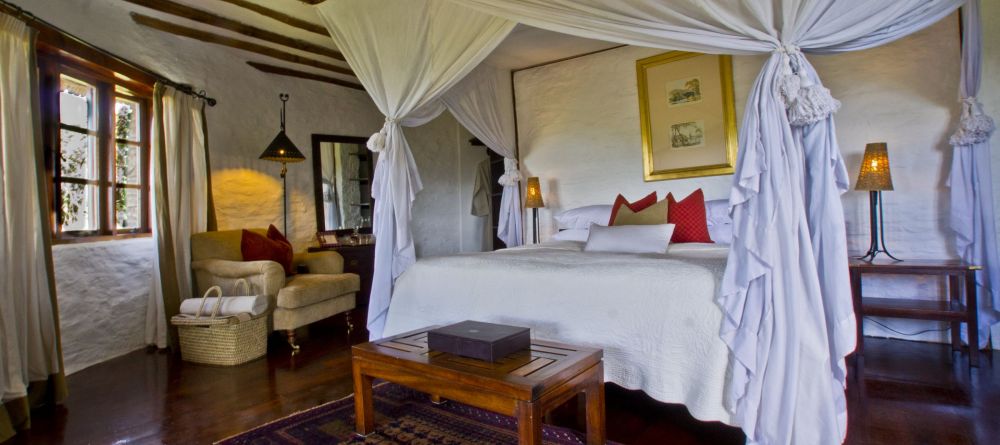 Bedroom at Kleins Camp, Serengeti National Park, Tanzania Â© AndBeyond - Image 9