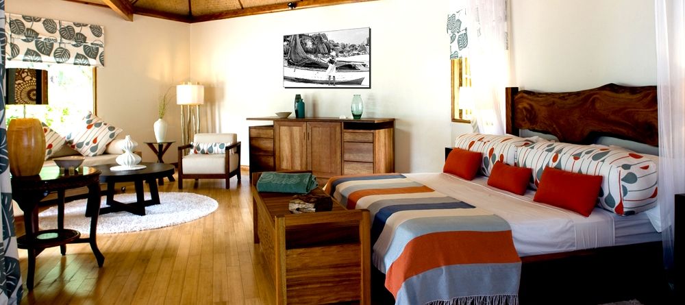 Bedroom at Denis Island Lodge, Denis Island, Seychelles - Image 1