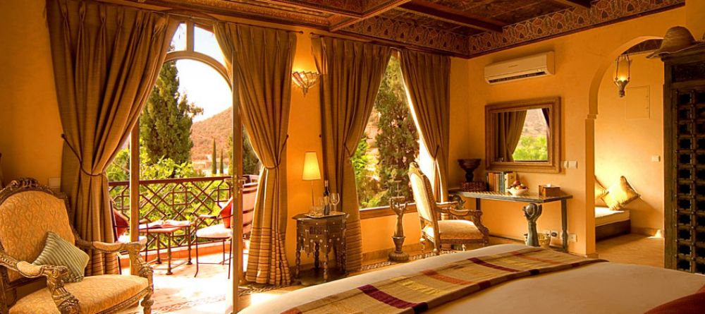 Beautiful views from guest suites at Kasbah Tamadot, Atlas Mountains, Morocco - Image 12