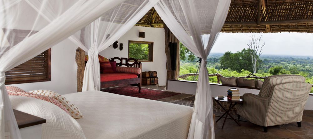 Bedroom view at Beho Beho, Selous National Park, Tanzania - Image 5