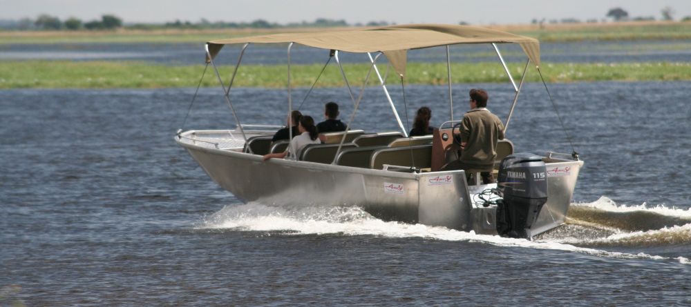 Boat safari at Elephant Valley Lodge, Chobe National Park, Botswana - Image 12