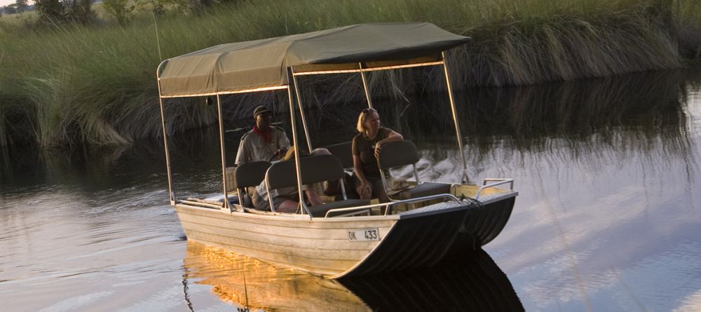 Boat safari at Xakanaxa Camp, Moremi Game Reserve, Botswana - Image 8