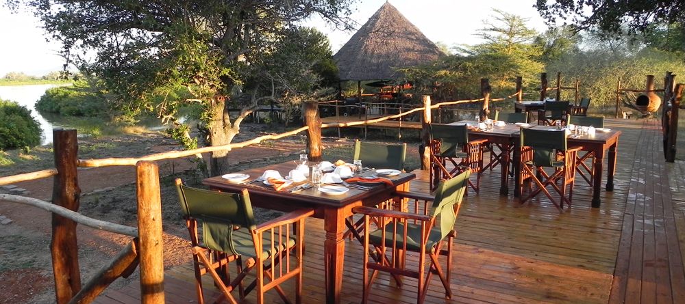 Breakfast dining area at Selous Impala Camp, Selous National Park, Tanzania - Image 20