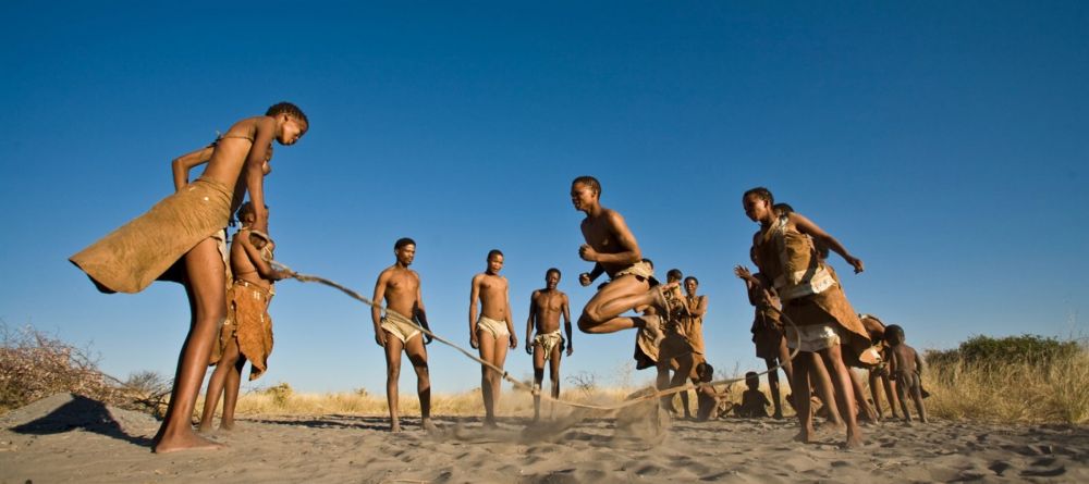 The San Bushmen at Grasslands Bushman Lodge, Central Kalahari Game Reserve, Botswana - Image 2