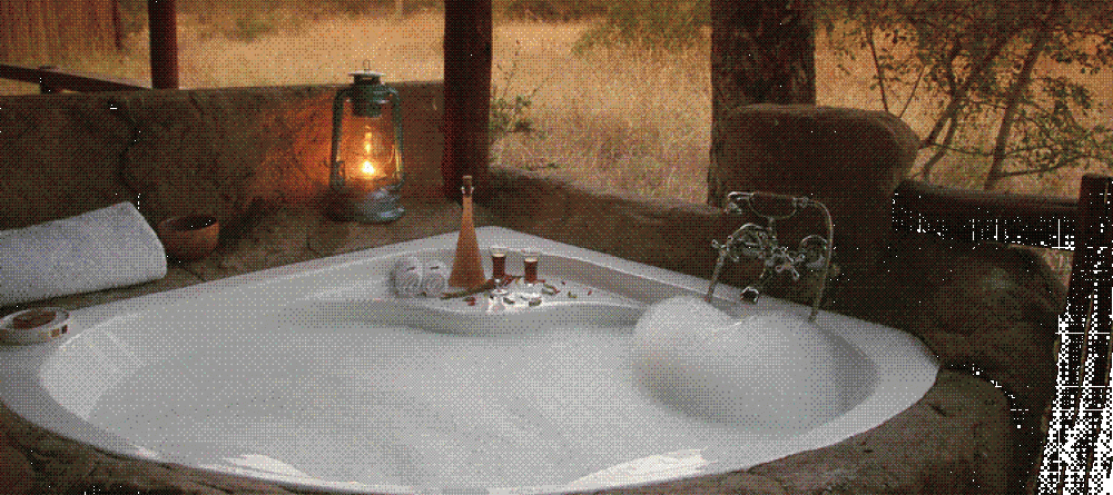 Bathroom at Chapungu Luxury Tented Camp, Thornybush Game Reserve, South Africa - Image 2