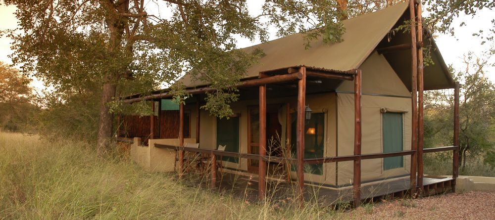 Tent exterior at Chapungu Luxury Tented Camp, Thornybush Game Reserve, South Africa - Image 5