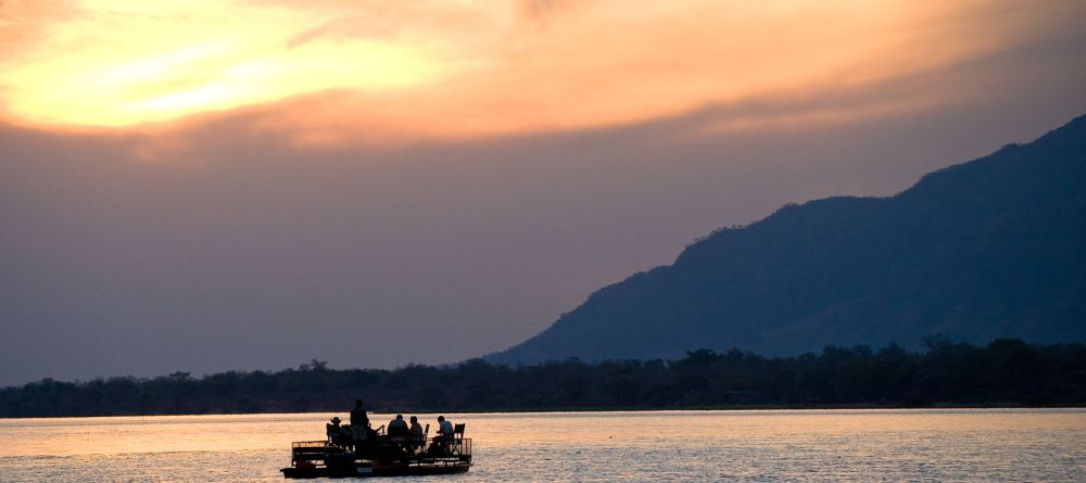 Boating at sunset at Chongwe River House, Lower Zambezi National Park, Zambia  - Image 10