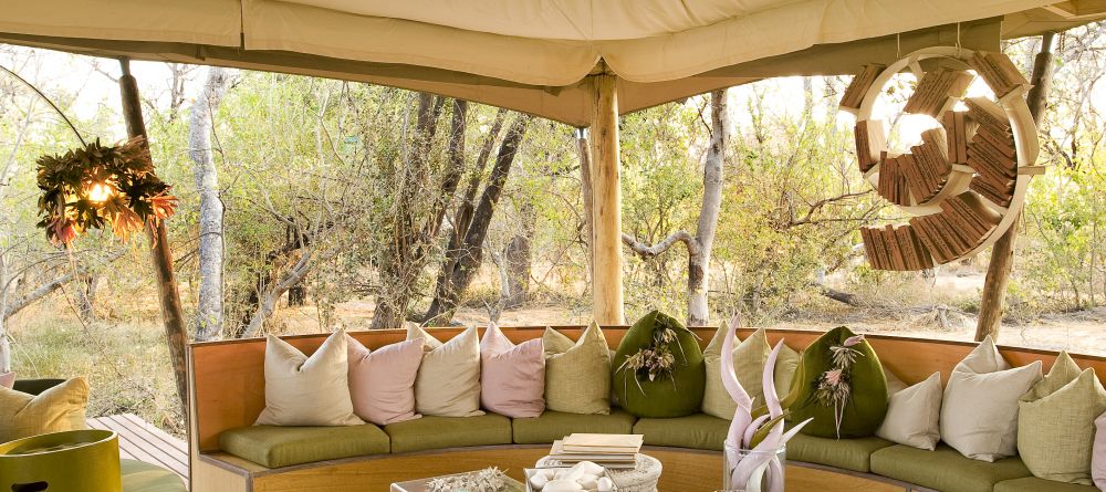 Lounge at Xaranna Camp, Okavango Delta, Botswana (AndBeyond) - Image 5