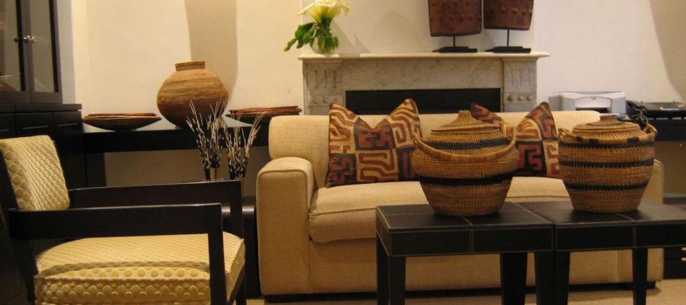 The lounge at African Villa, Cape Town, South Africa - Image 6