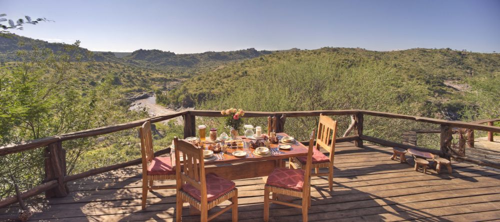 Dining with a beautiful view at Sabuk Lodge, Laikipia, Kenya (Stevie Mann) - Image 21