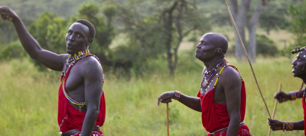 Dancing at Kleins Camp, Serengeti National Park, Tanzania Â© AndBeyond - Image 4