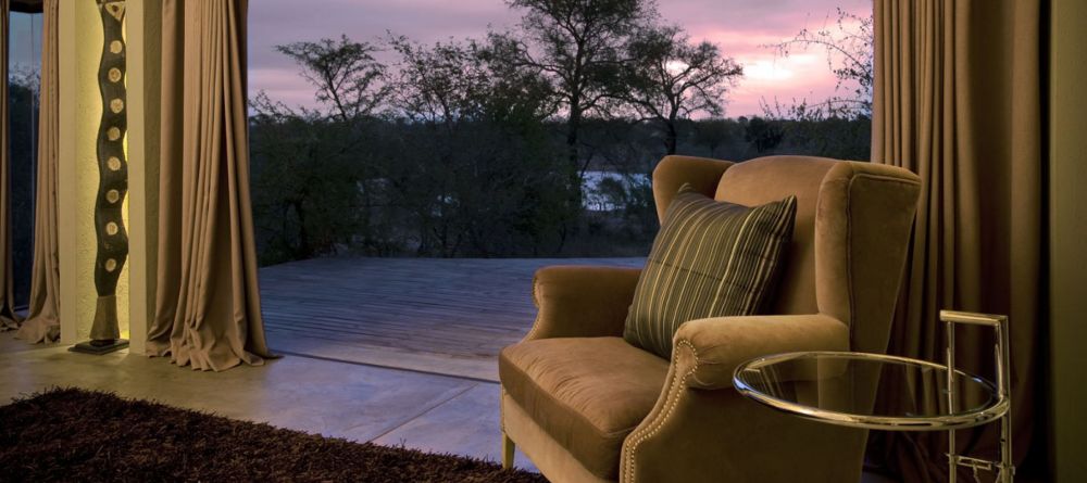 Recline in comfortable chair and admire the sunset at Chitwa House, Sabi Sands Game Reserve, South Africa - Image 5