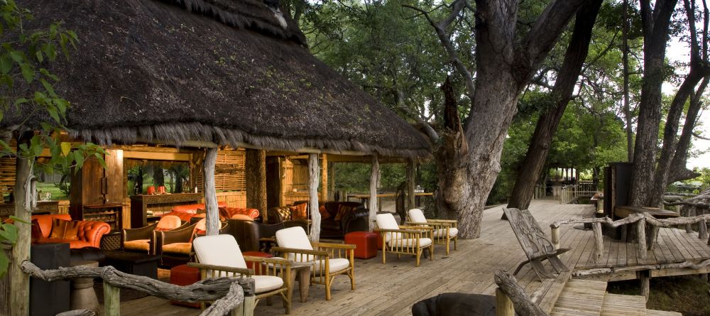 Deck and exterior at Xakanaxa Camp, Moremi Game Reserve, Botswana - Image 6