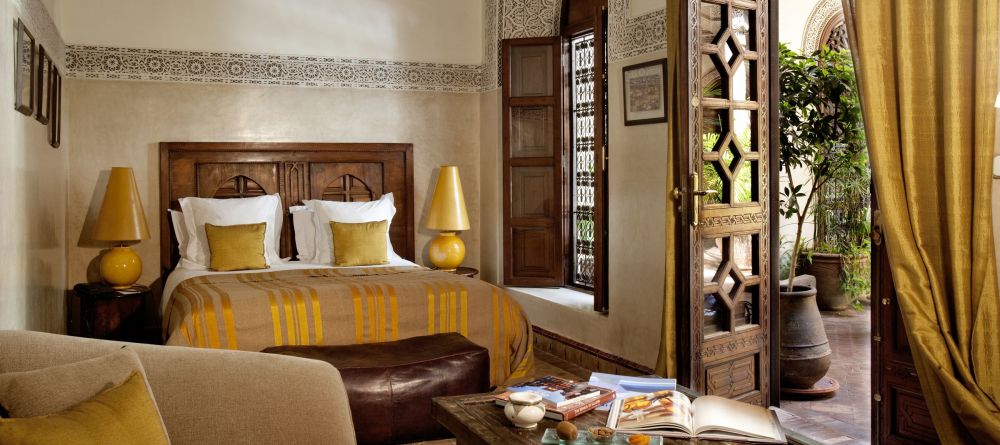 Delux Double bedroom- Villa des Orangers, Marrakech, Morocco - Image 8