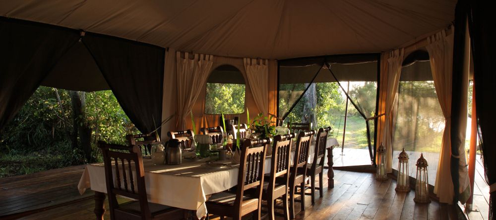 Dining at Ngare Serian Camp, Masai Mara National Reserve, Kenya - Image 19