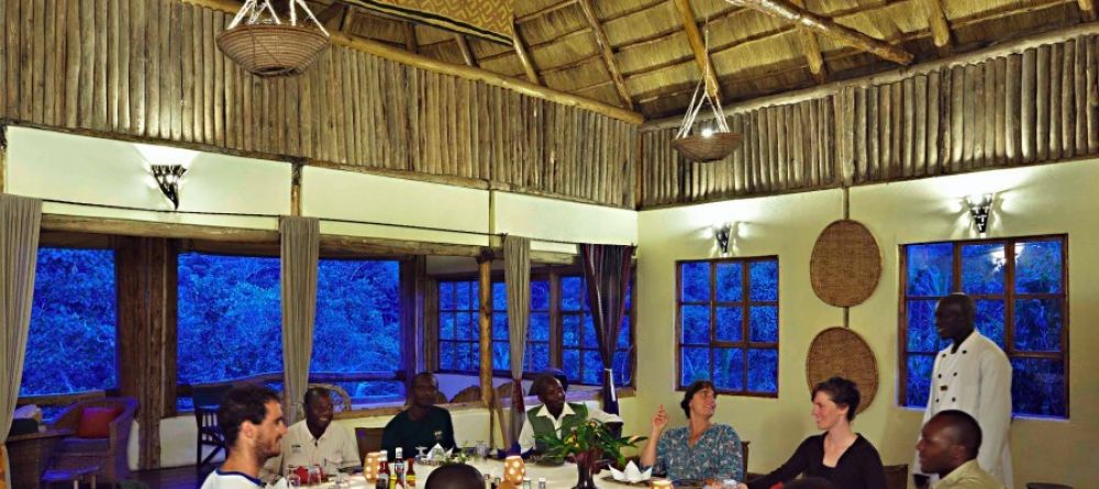 Dining at Volcanoes Bwindi Lodge, Bwindi Impenetrable Forest, Uganda - Image 6