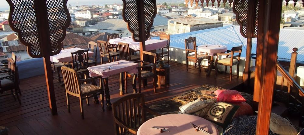 Dining area overlooking the town at Emerson Spice, Stone Town, Zanzibar, Tanzania - Image 2