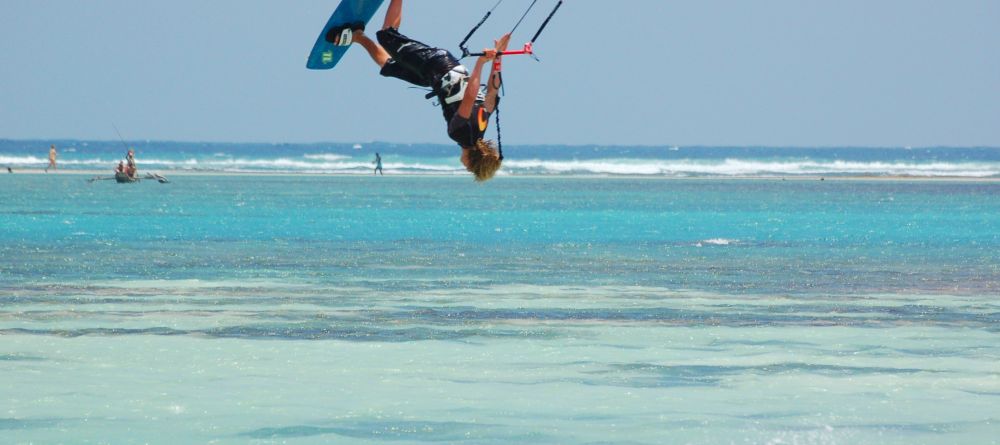 Para-surfing at Waterlovers, Diani Beach, Kenya - Image 4