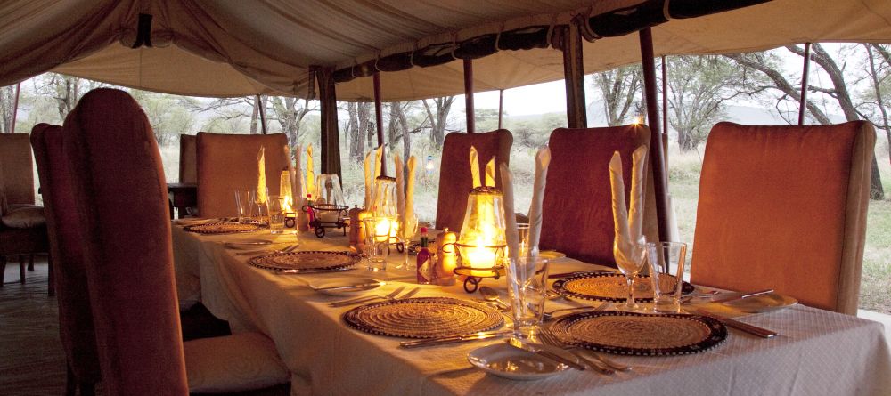 Dining area at Dunia Camp, Serengeti National Park, Tanzania - Image 11