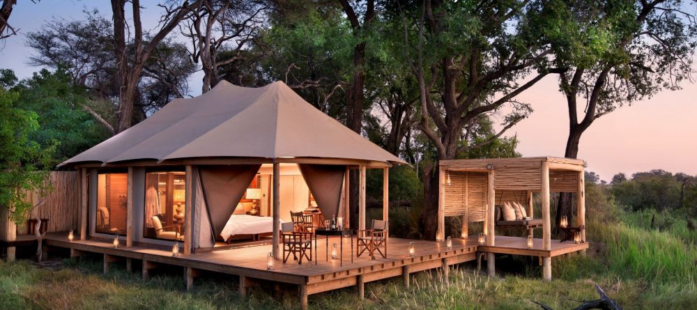 Exterior tent at Nxabega Okavango Safari Camp, Okavango Delta, Botswana - Image 2
