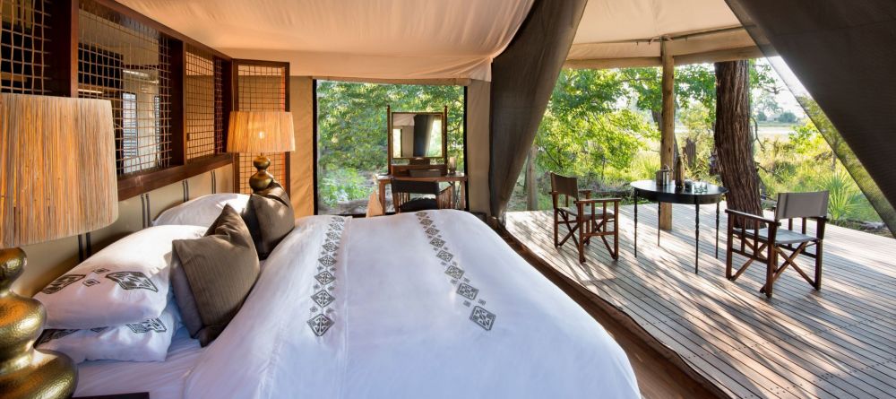 Bedroom at Nxabega Okavango Safari Camp, Okavango Delta, Botswana - Image 6