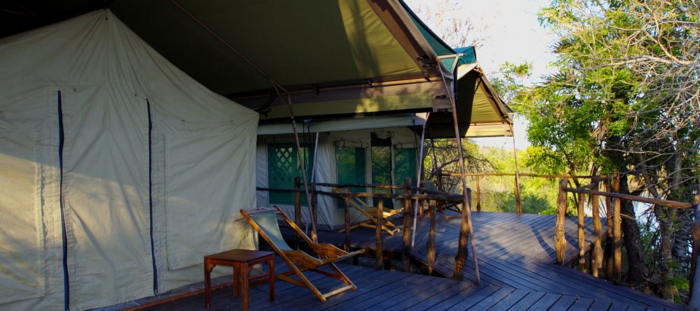 Family tent exterior at Selous Impala Camp, Selous National Park, Tanzania - Image 14