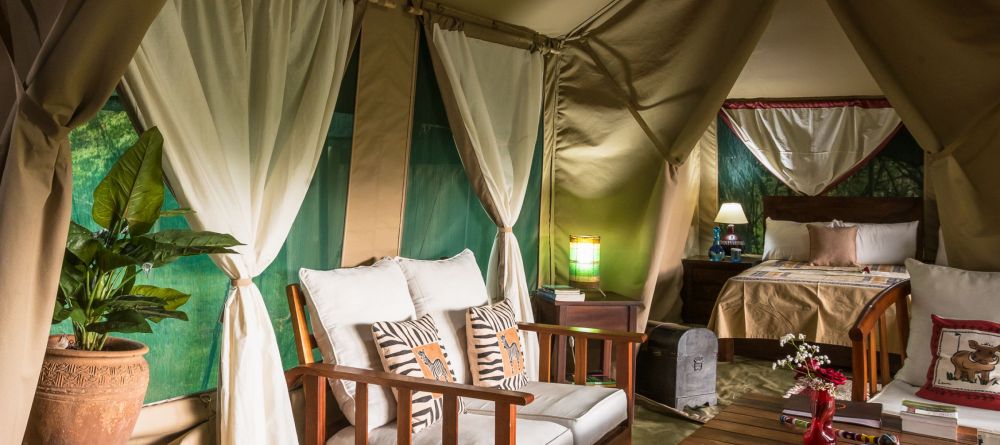 Losokwan Family Tent with lounge and twin bedroom - Image 10