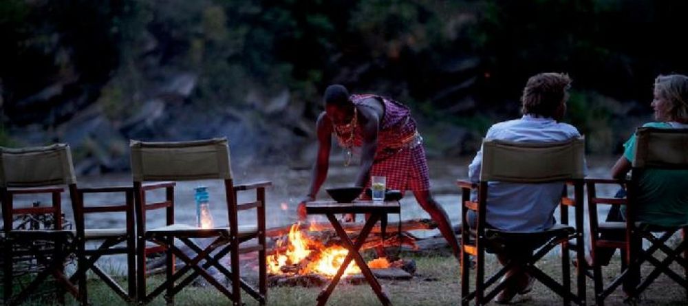 Serian Nkorombo Camp - campfire - Image 1